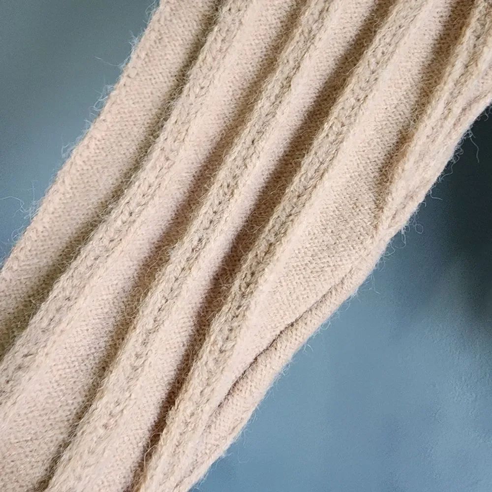 Mock Neck Drop Shoulder Sweater - Picture 6 of 9
